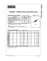 Datasheet 1N5256B manufacturer Fairchild